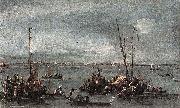 Francesco Guardi The Lagoon Looking Towards Murano from the Fondamenta Nuova oil